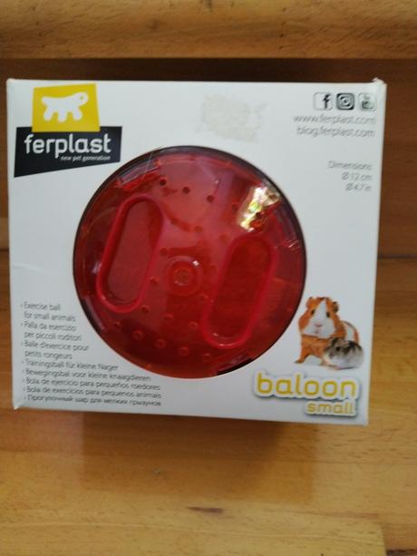 Treningová lopta pre škrečka,