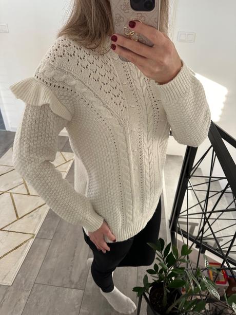 Pletený pulóver, f&f,m