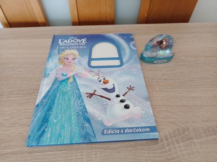 Kniha disney ľadové kráľovstvo(edícia s darčekom), 