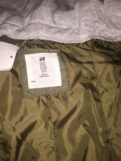 Bomberka 134/140, h&m,134 / 140