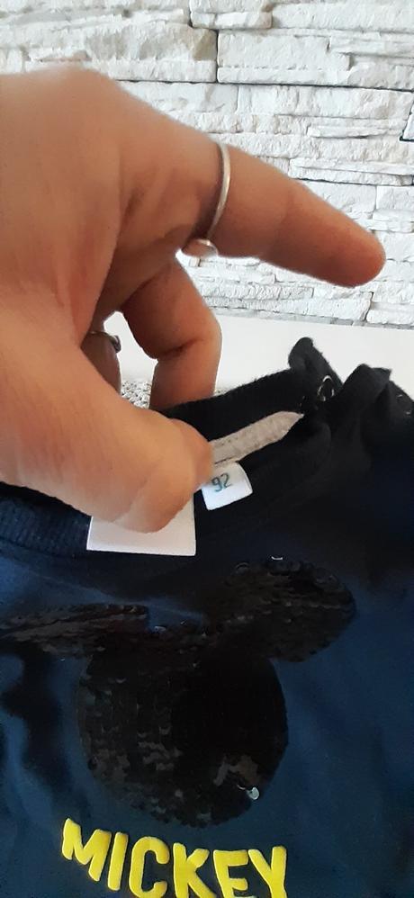 Meniace tricko mickey, disney,92