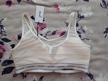 2ks nádherné guess športové podprsenky, guess,l / m