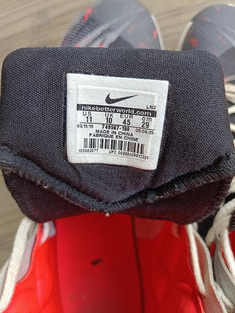 Tenisky na basket hyperdunk2015, nike,45