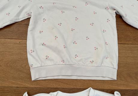 2 bavlnené mikiny, h&m, 98, h&m,98