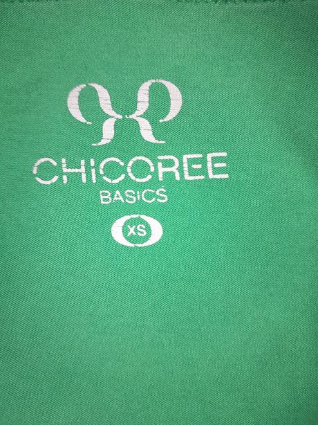 Predĺžené zelené tričko, xs