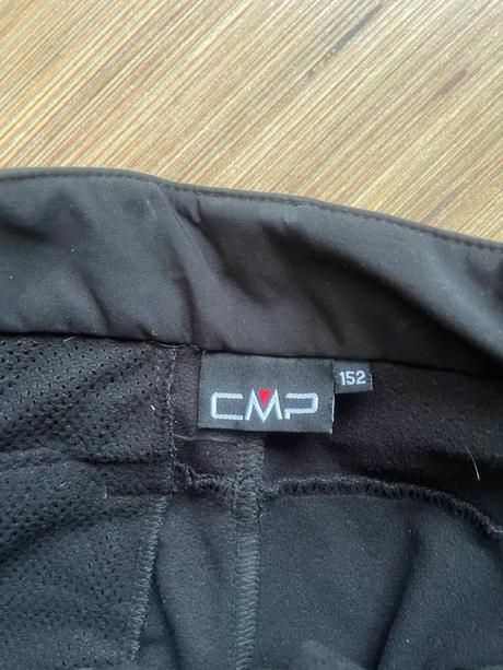 Outdoorové softshelove zateplené nohavice do snehu, cmp,152