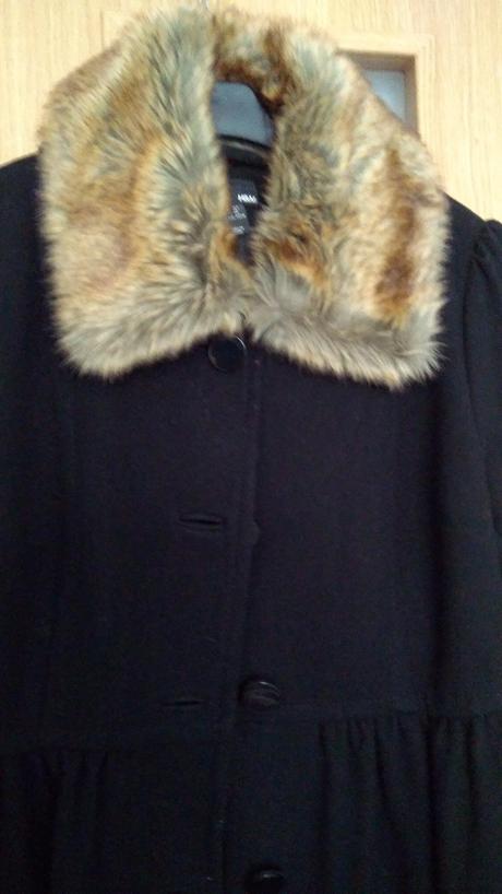 Zimný kabát hm, h&m,44