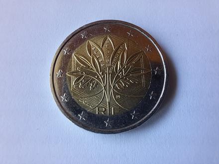 2 eur francuzsko 2022, 