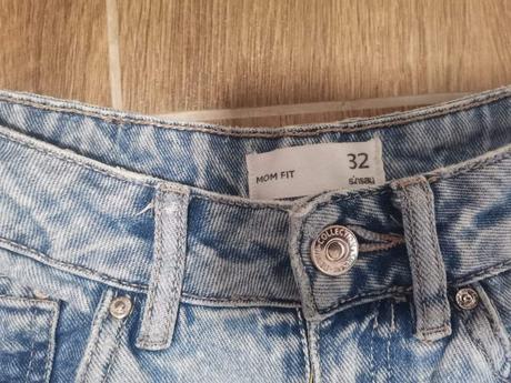 Džínsy mom fit, sinsay,32