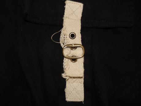 Cierna damska jarna bunda, s