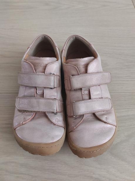 Celoročné barefoot kožené topánky froddo pink, froddo,35