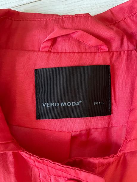 Retro trenčkot, vero moda,s