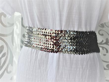 Flitrový elastický opasok, 