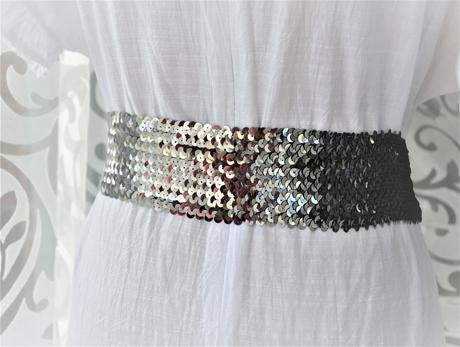 Flitrový elastický opasok, 