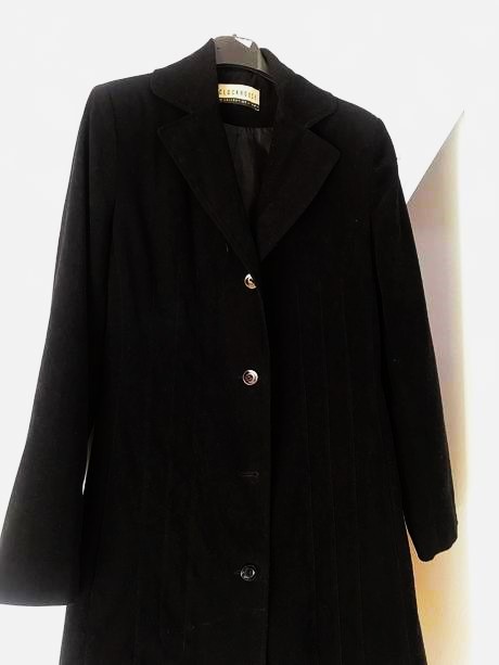 3/4 semišový slim trenčkot, clockhouse,m