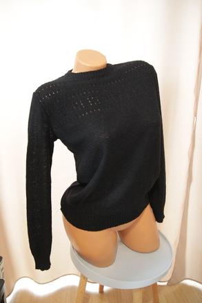 Čierny sveter, l, l