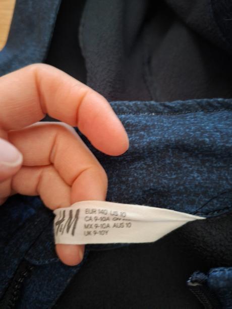 Bunda do dažďa, h&m,140