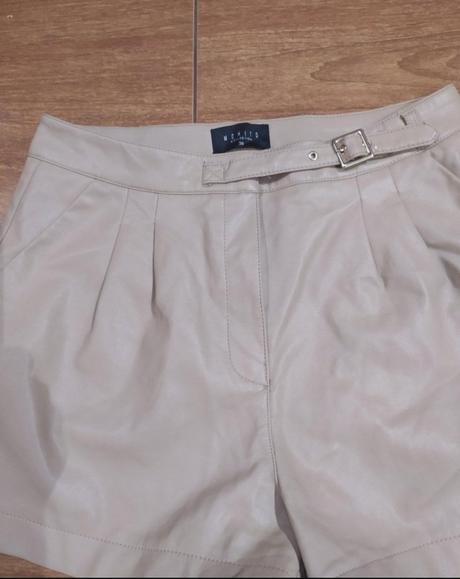 Koženkové kraťasy, mohito,39