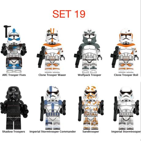 Rôzne figúrky star wars 1 (8ks),