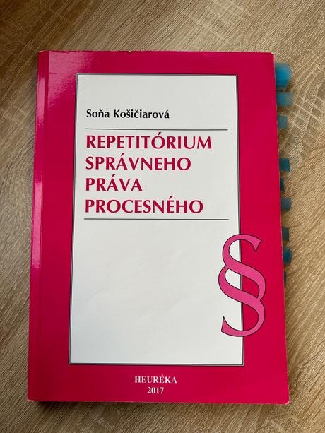 Repetitórium správneho práva procesného, 