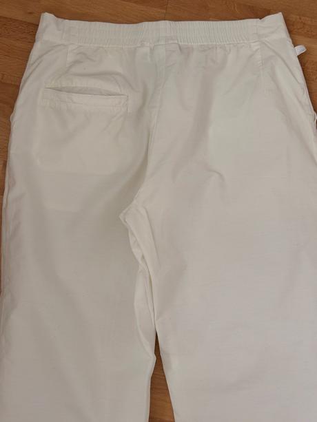 Adidas 3/4 biele športové nohavice, adidas,m