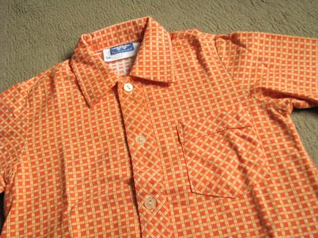 Oranžová flanelová košeľa, 92