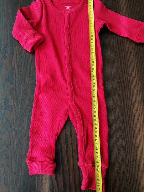 Červené pyzamko, lindex,56