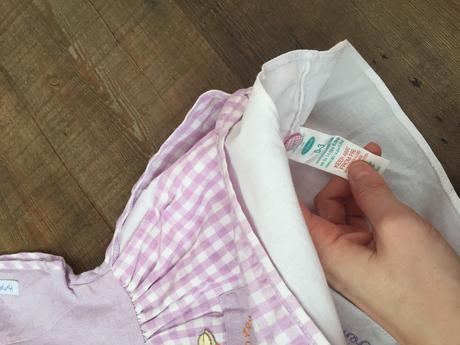 Fialove šatky s gatkami, mothercare,62