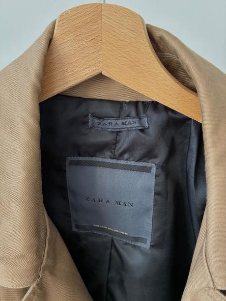 Zara man trenčkot, zara,l
