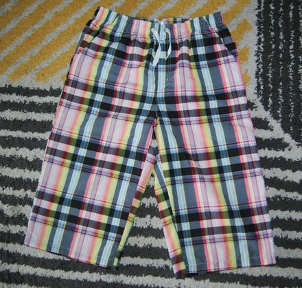 Kárované trištvrťáky, bonprix,164