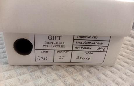 Spoločenské topánky, 35