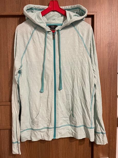 Mikina tyrkysová, f&f,m