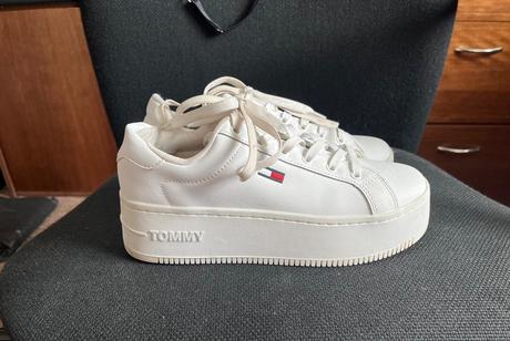 Tenisky na platforme, tommy hilfiger,37