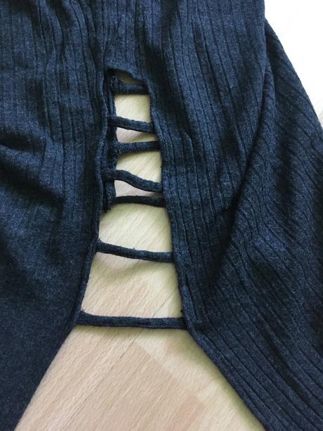 Tricko s rozparkami, s