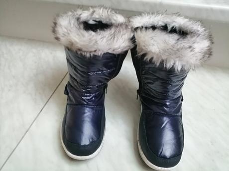 Snehulky modré pre chlapcov vel. 34, 34