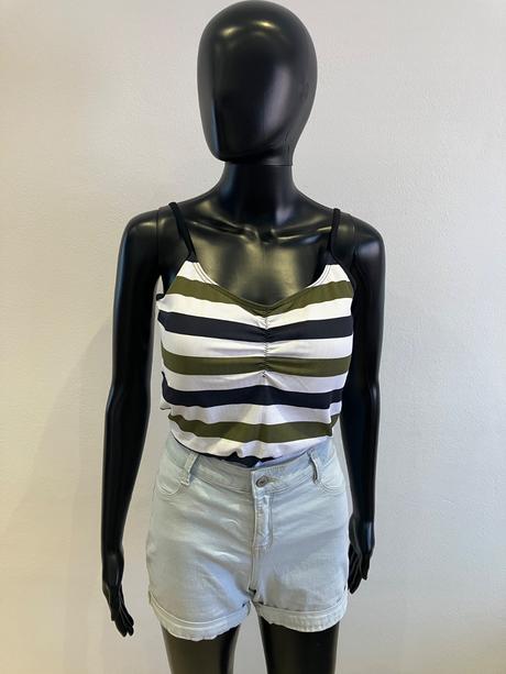 Dámske pásikavé tričko litex (m), litex,m