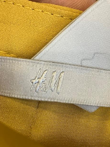 Dámske šaty horčicové h&m (xs), h&m,xs