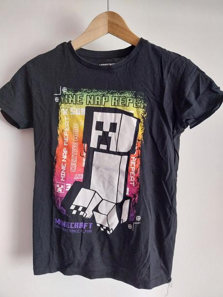 Tricko minecraft, sinsay,140