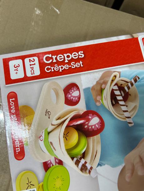 Hape novy - palacinky set,