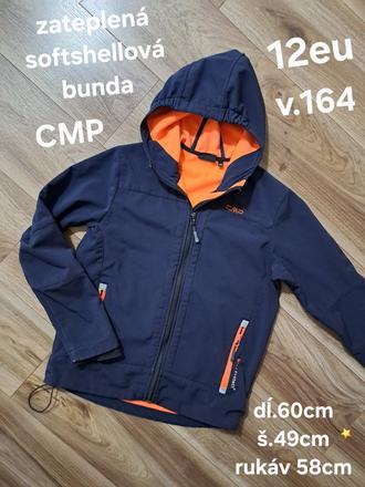 Zateplená softshellová bunda, cmp,164