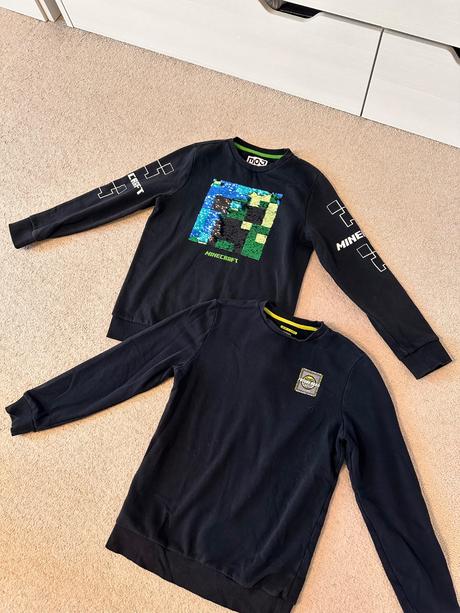 Minecraft 2x mikina, 158