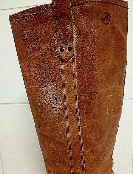 Kvalitné celokozené cizmy, 37