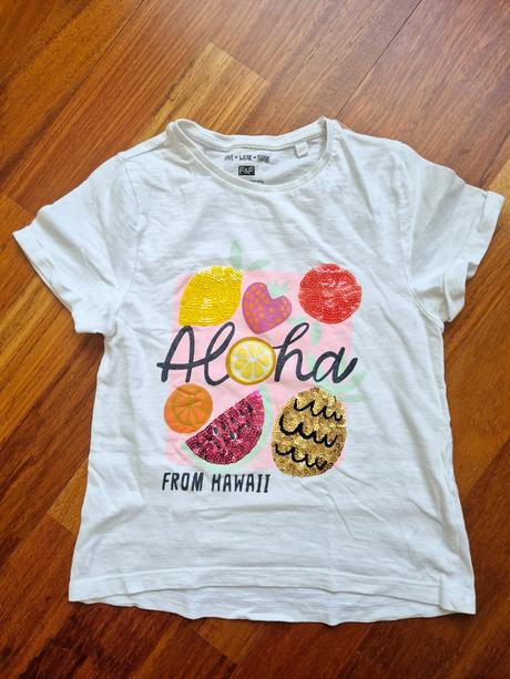 Dievčenské trička, h&m,122