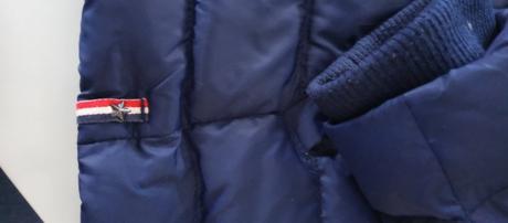 Zimná bunda, plnená perím, veľ.l, tommy hilfiger,l