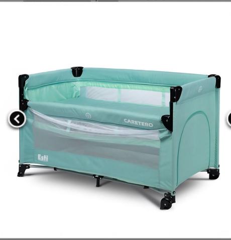 Caretero cest. postieľka + matrac, šírka (cm): 75,dĺžka (cm): 80