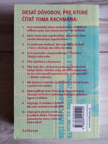 Kniha nedokonalci - tom rachman,