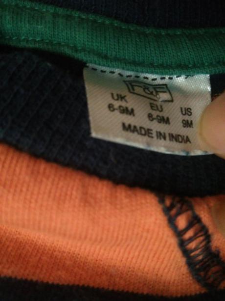 Tričko s dlhým rukávom, f&f,74