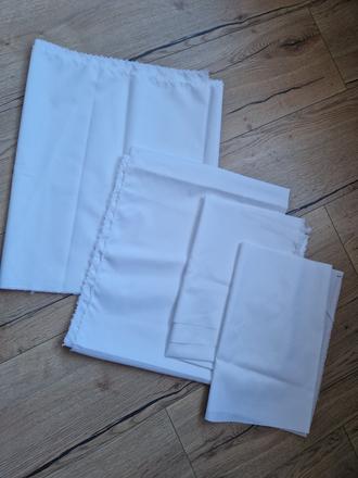 Biela šuštiakovina   4 kusy, 