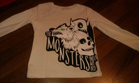 Tričko s dlhým rukávom, h&m,104