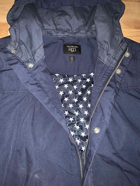 Parka love label s/m, s